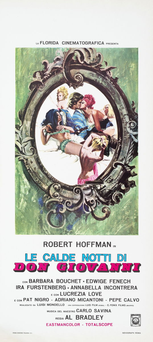 Le calde notti di Don Giovanni - Locandina 1