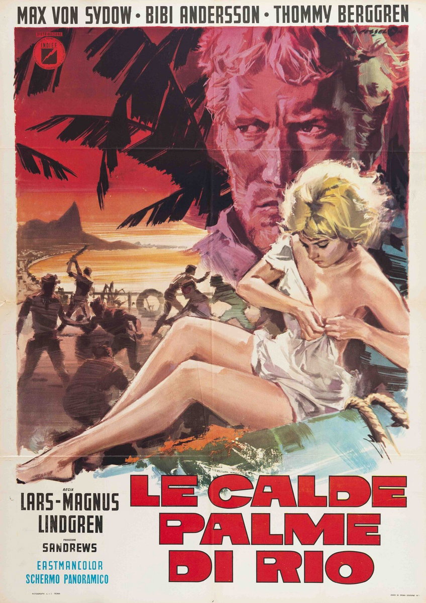 Le calde palme di rio - Manifesto 2