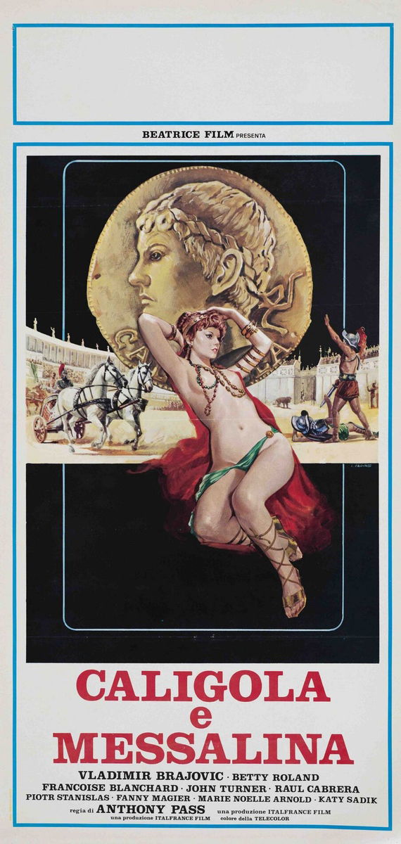Caligula and Messalina - Lobby Card 1