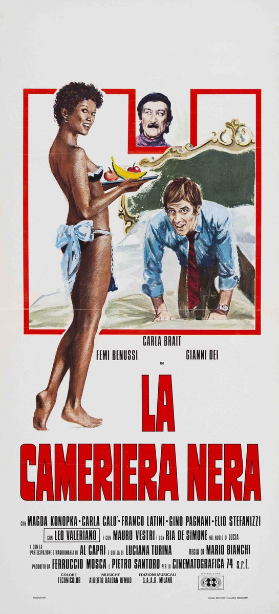 Locandina 2 per il film La cameriera nera (1976)