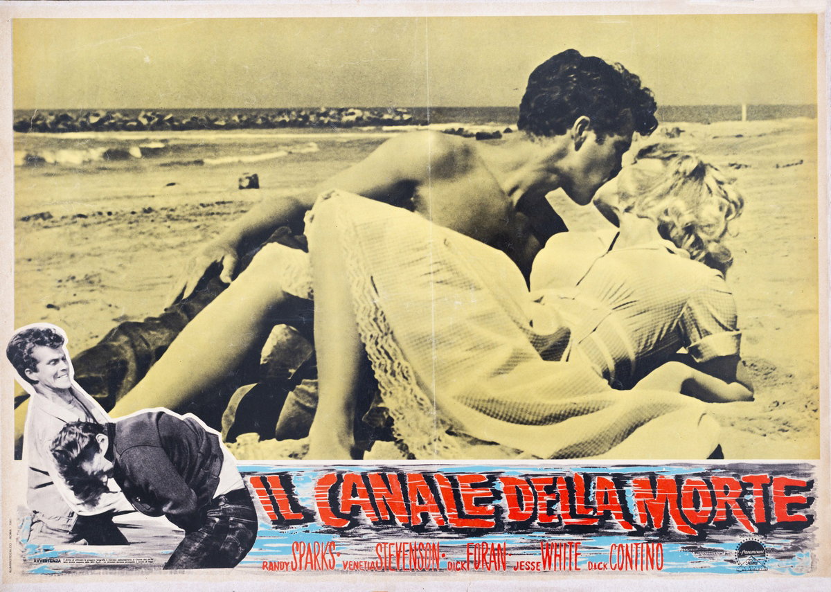 Fotobusta 3 per il film Il canale della morte (1960)