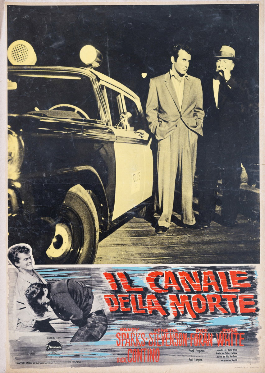 Fotobusta 4 per il film Il canale della morte (1960)