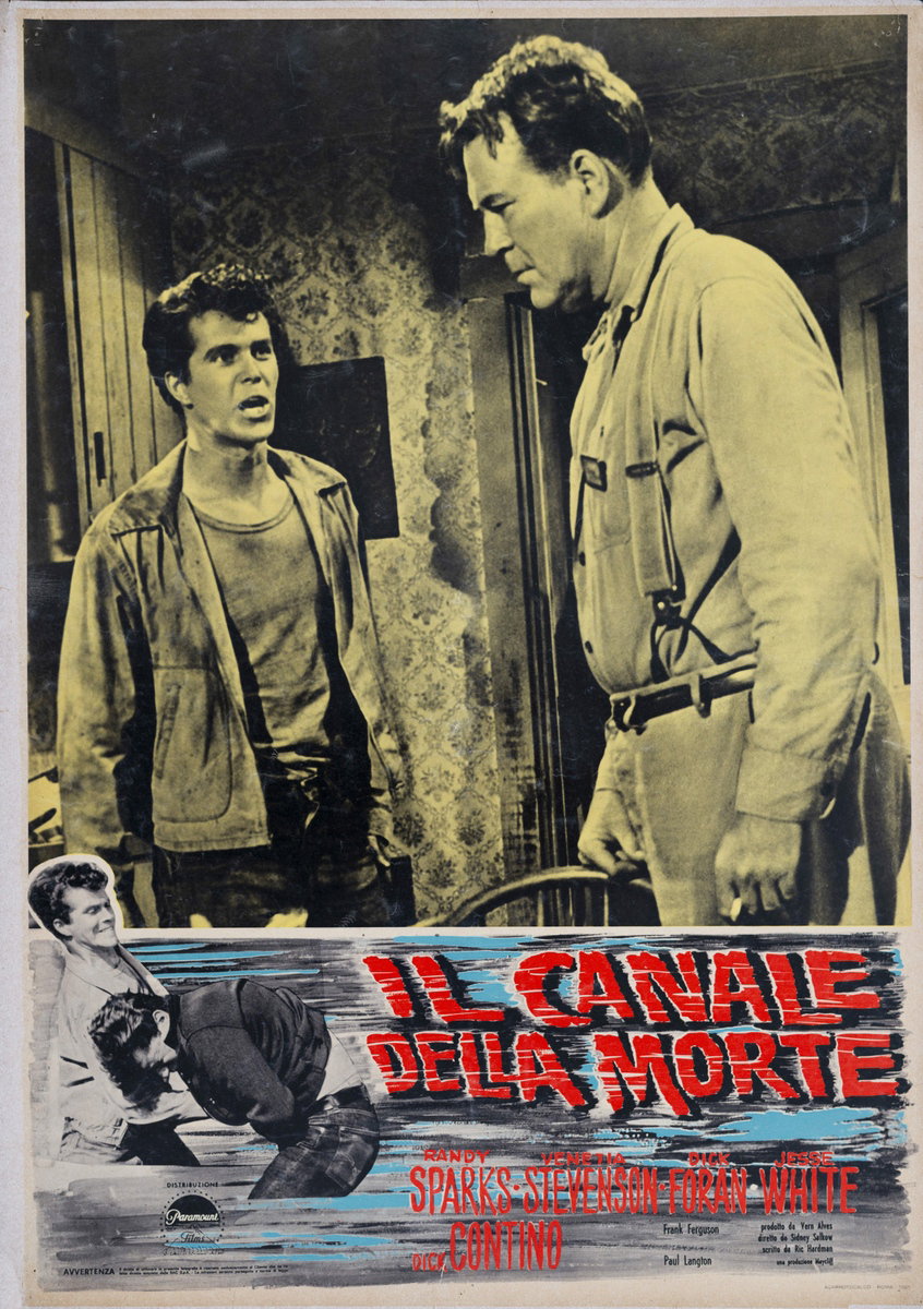 Fotobusta 9 per il film Il canale della morte (1960)