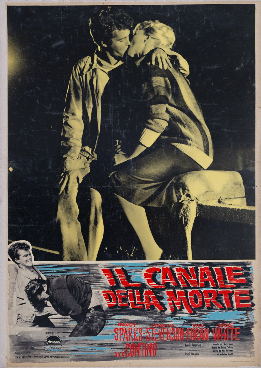 Fotobusta 10 per il film Il canale della morte (1960)