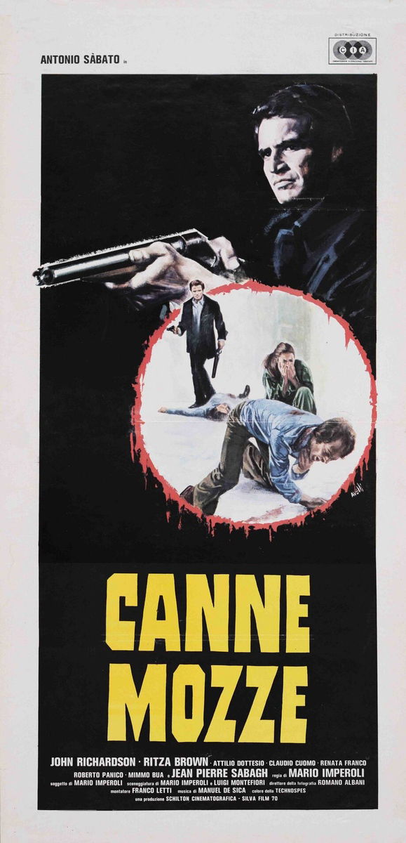 Sawed-Off Shotgun - Lobby Card 1