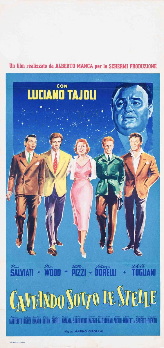 Cantando sotto le stelle - Locandina 1