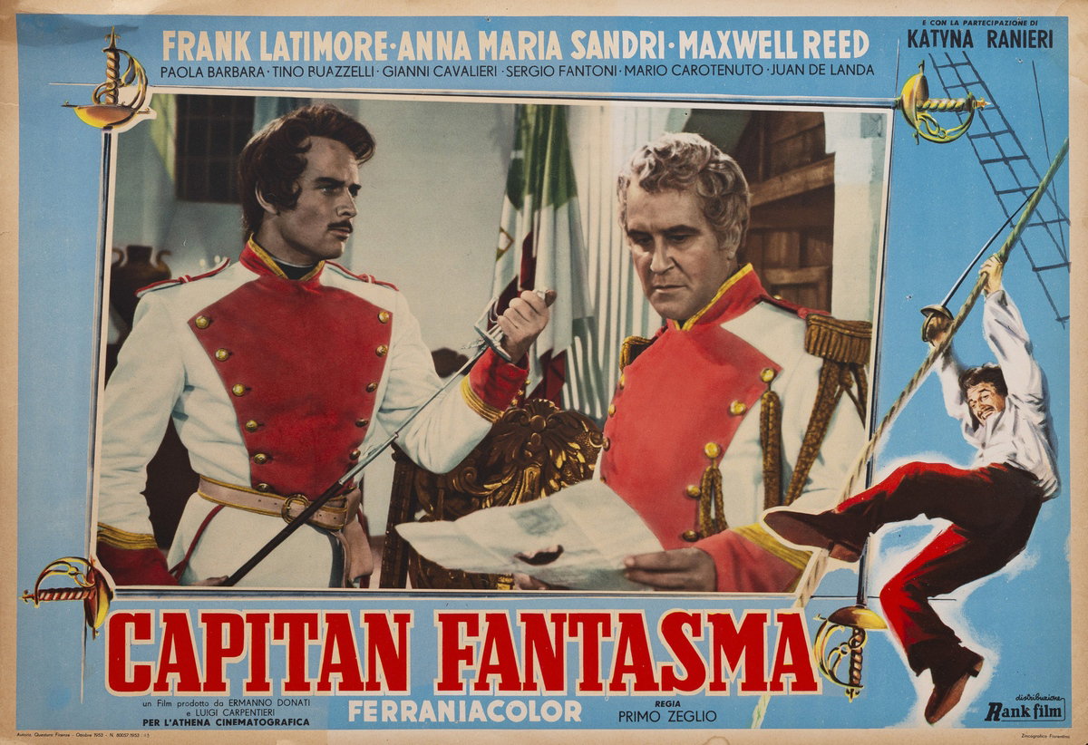 Lobby Card 8 for the film Ghost Captain (1953)