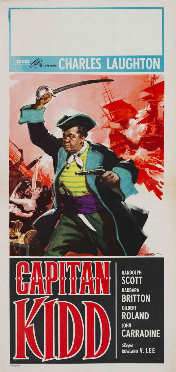 Captain Kidd - Lobby Card 1
