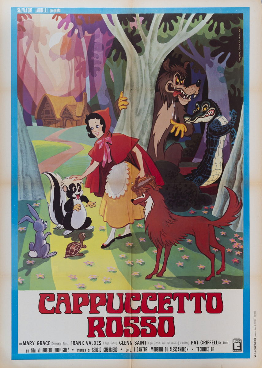Cappuccetto rosso - Manifesto 1