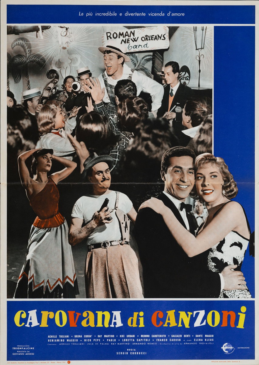 Fotobusta 14 per il film Carovana di canzoni (1955)