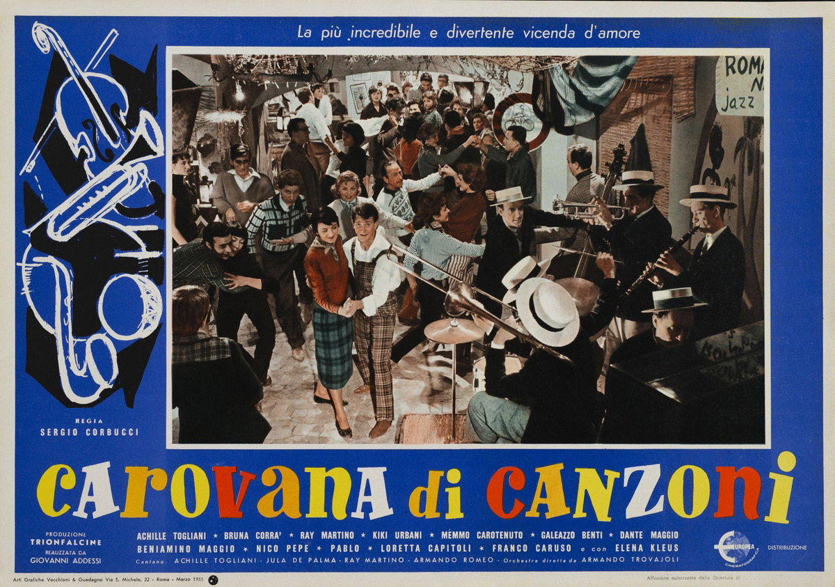 Lobby Card 2 for the film Caravan of songs (1955)