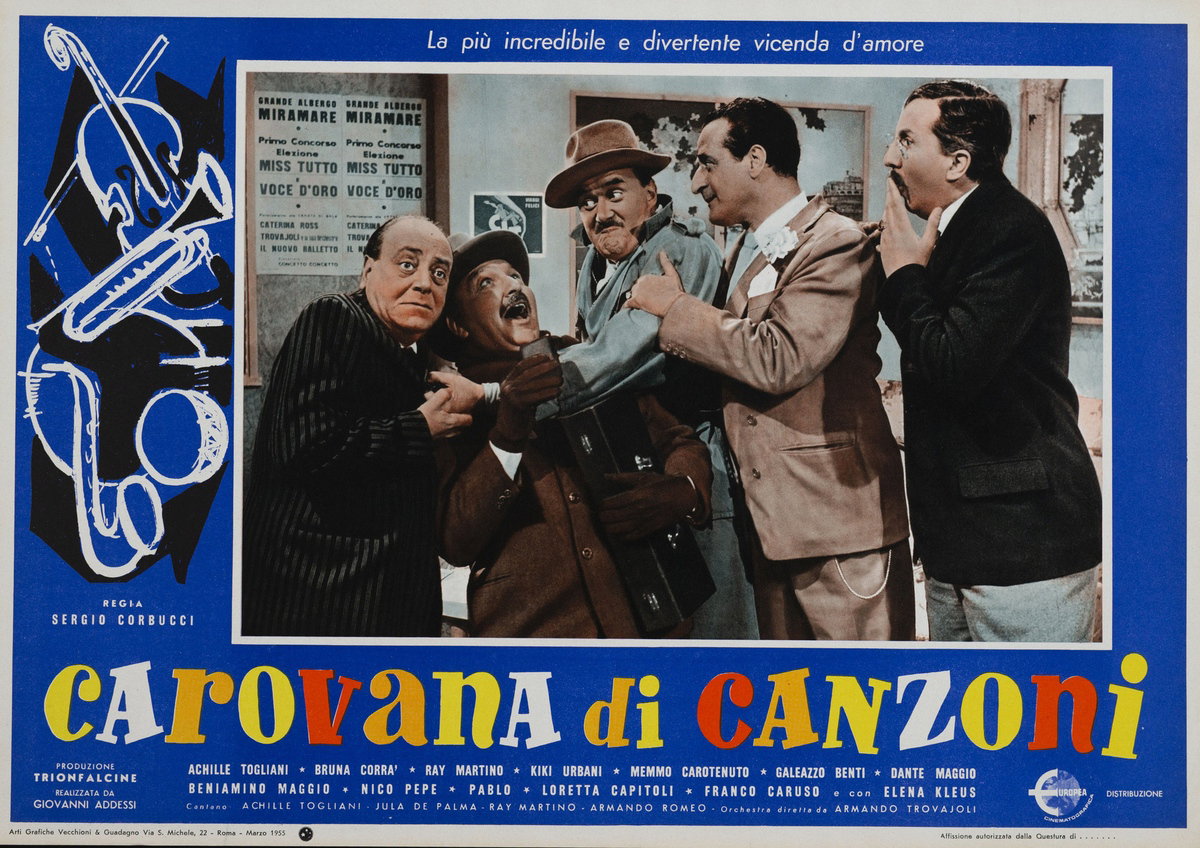 Lobby Card 10 for the film Caravan of songs (1955)