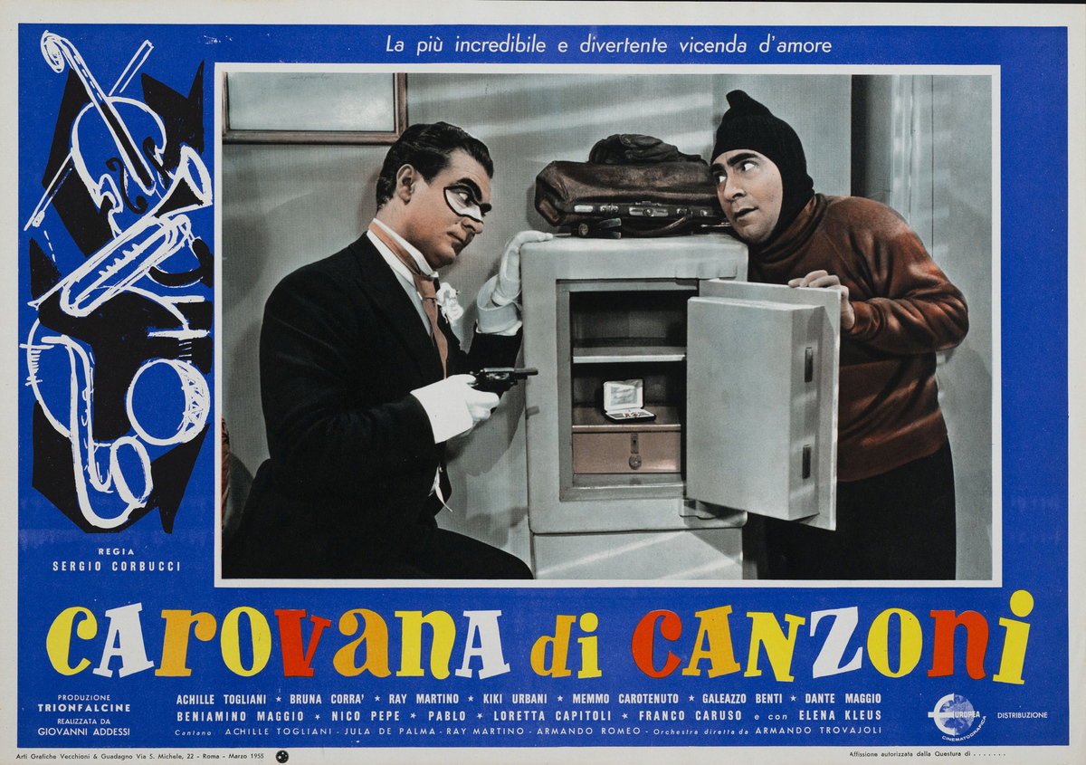 Lobby Card 11 for the film Caravan of songs (1955)