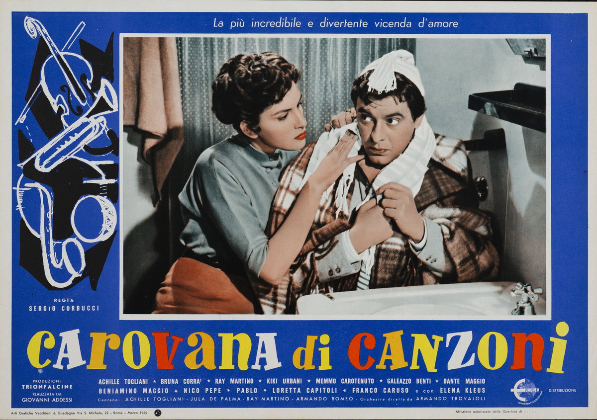 Lobby Card 12 for the film Caravan of songs (1955)