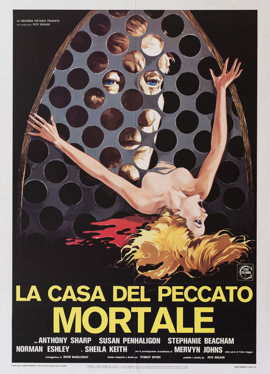 La casa del peccato mortale - Manifesto 1