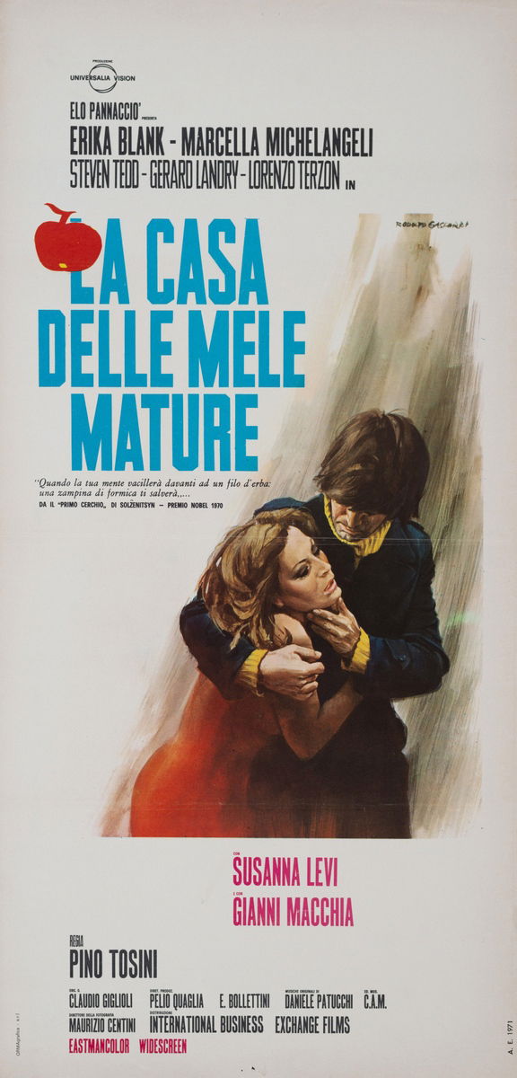 La casa delle mele mature - Locandina 1