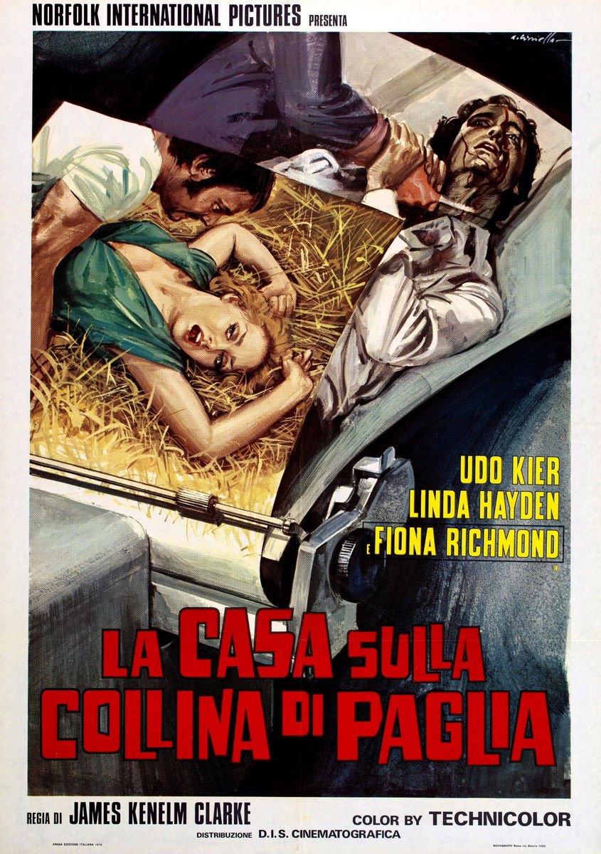 La casa sulla collina di paglia - Manifesto 1