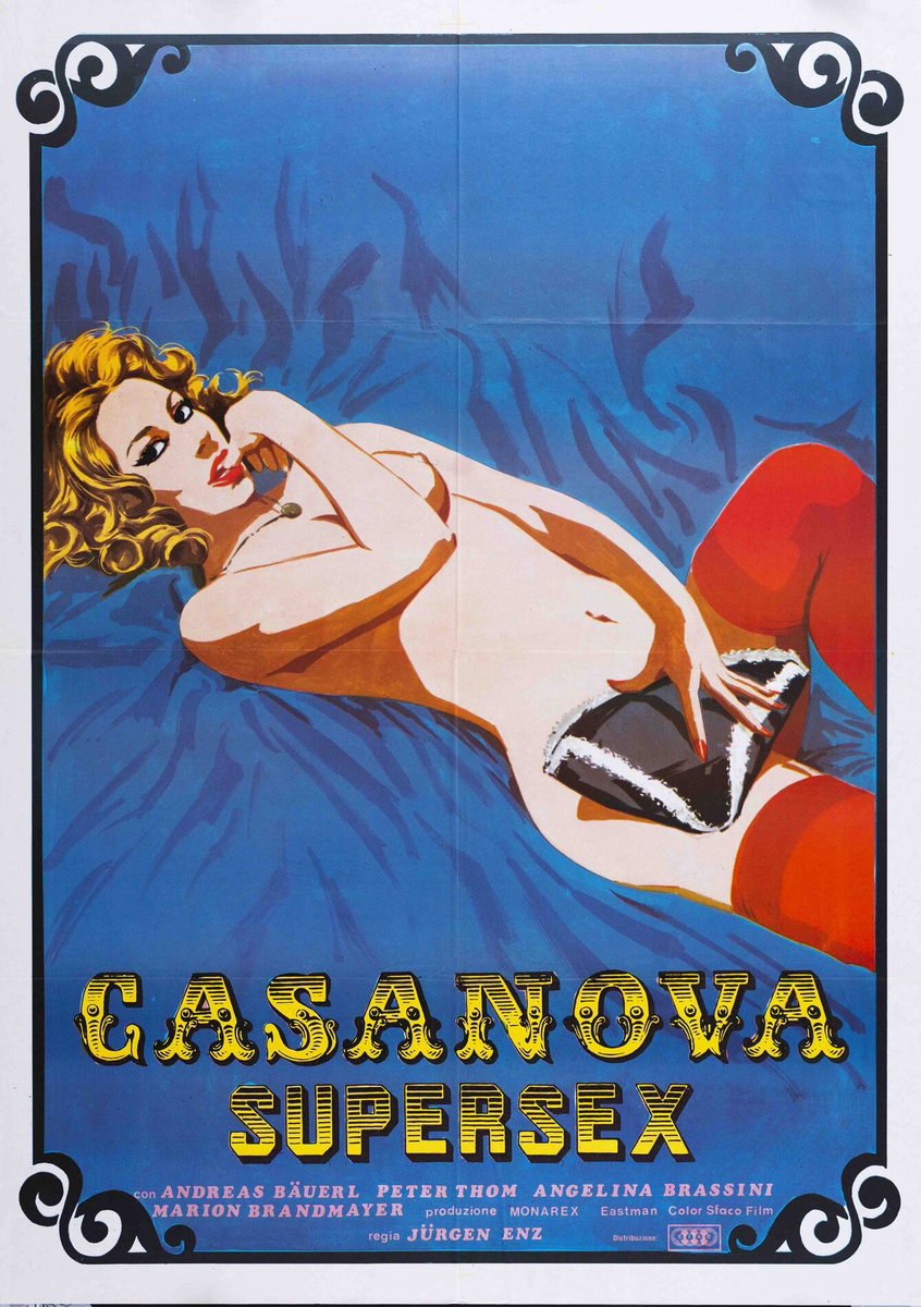 Poster 2 for the film Casanova supersex (1979)