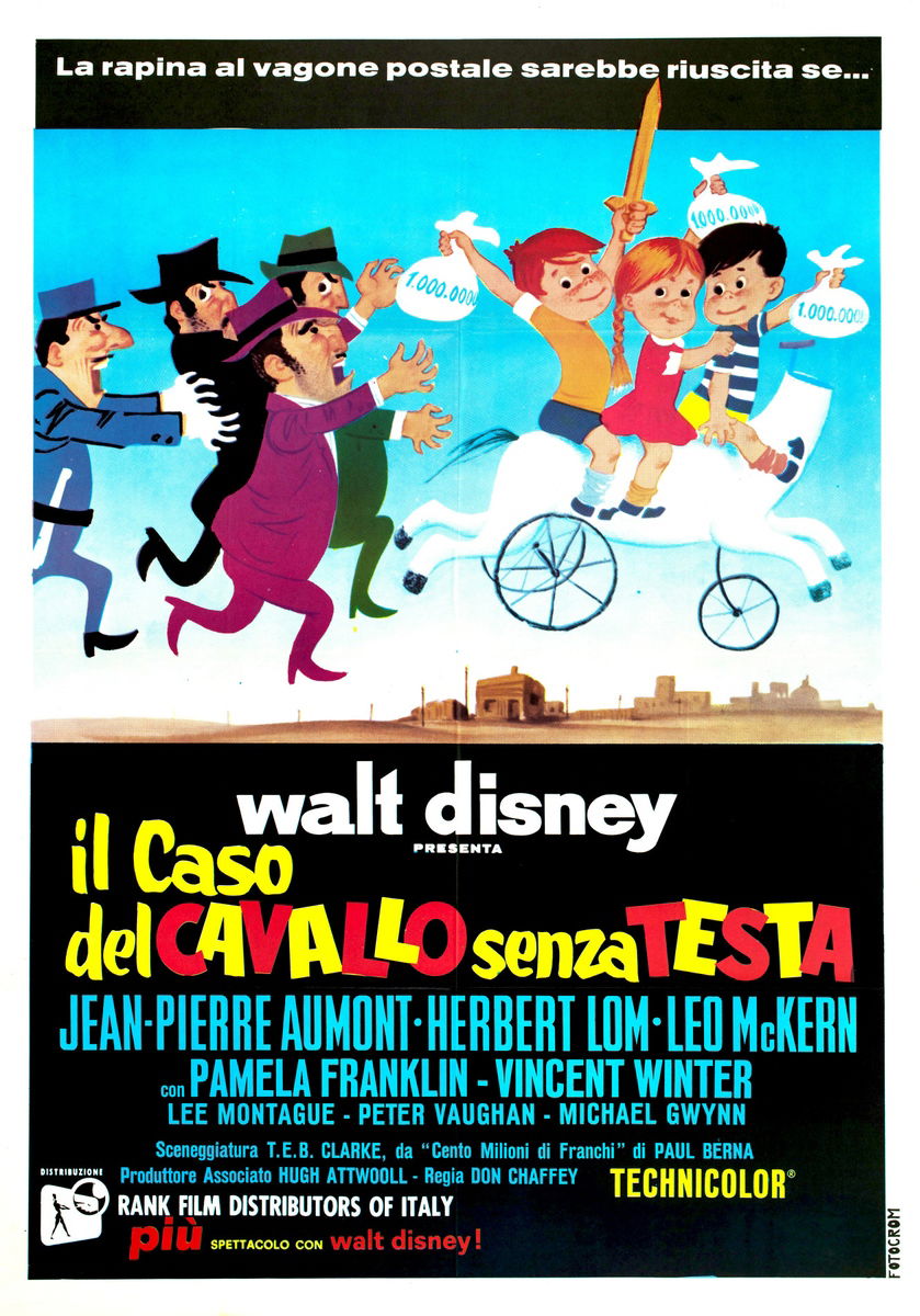 Il caso del cavallo senza testa - Manifesto 1