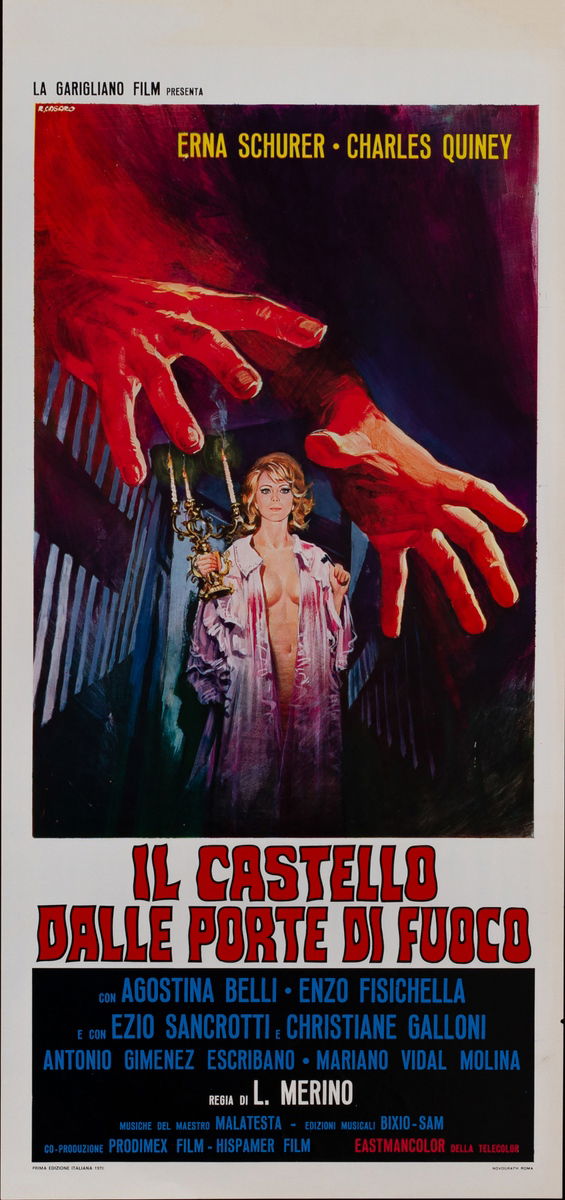 Il castello dalle porte di fuoco - Locandina 1