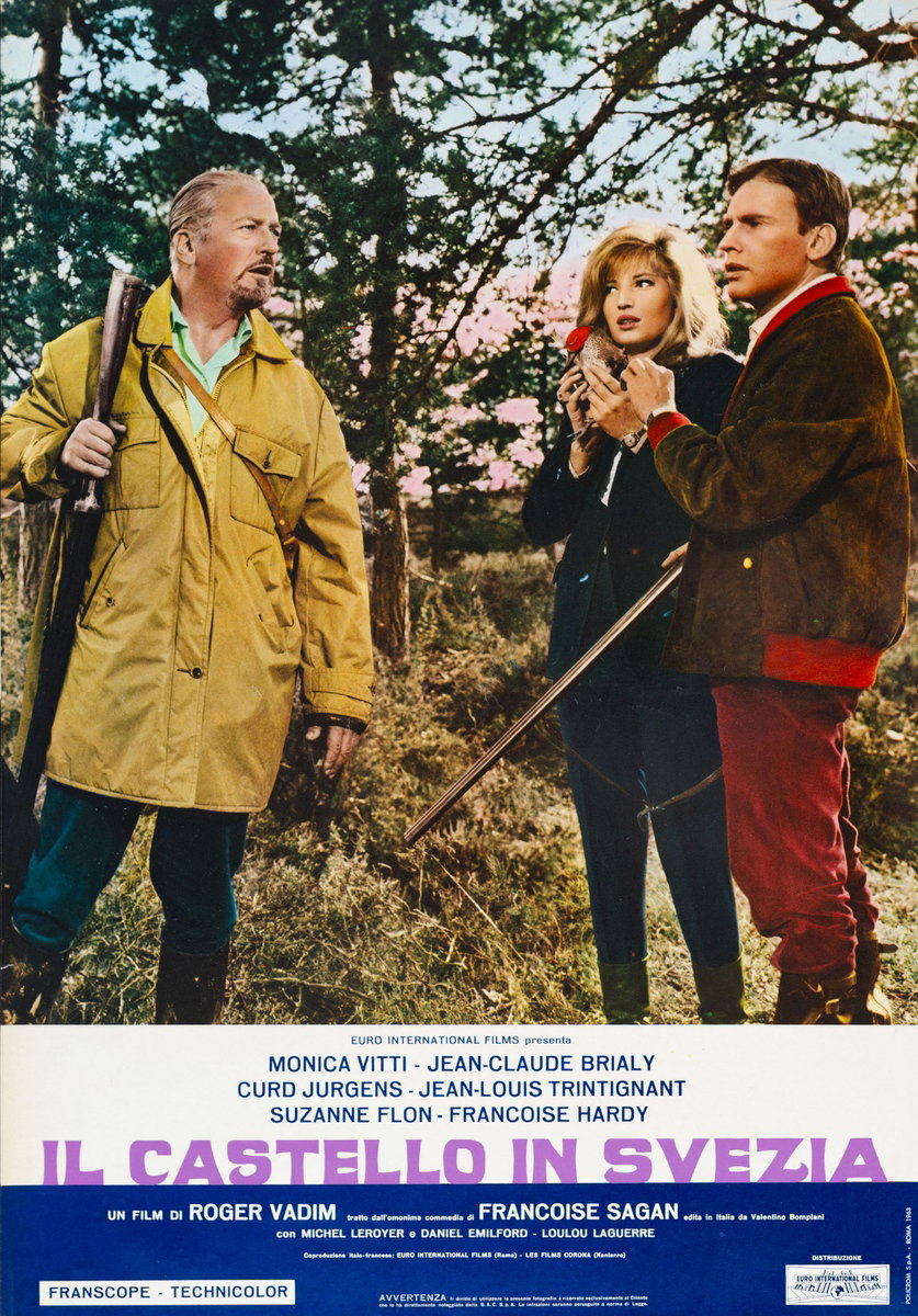 Fotobusta 3 per il film Il castello in Svezia (1963)