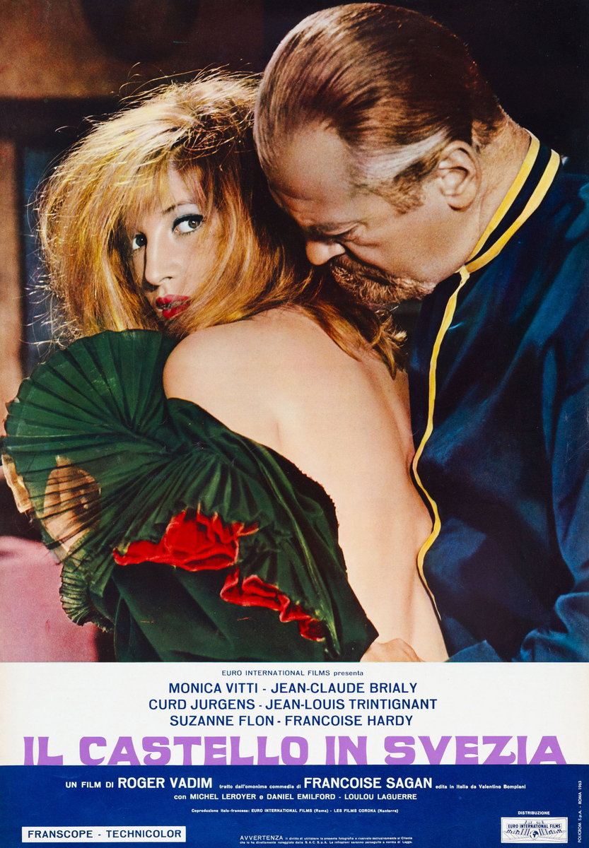 Fotobusta 4 per il film Il castello in Svezia (1963)
