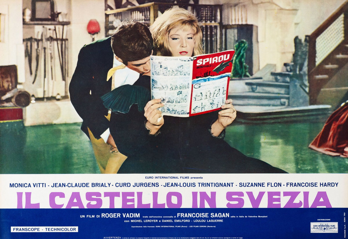 Fotobusta 12 per il film Il castello in Svezia (1963)