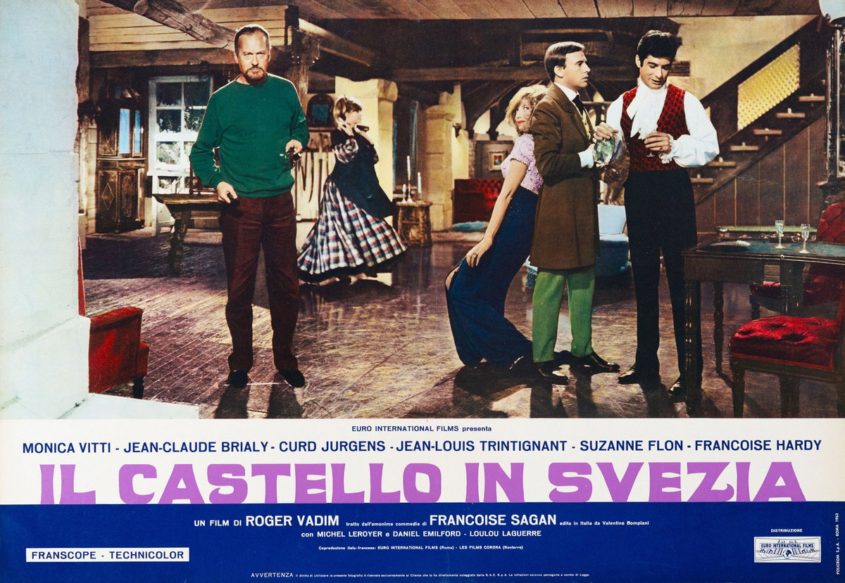 Fotobusta 2 per il film Il castello in Svezia (1963)