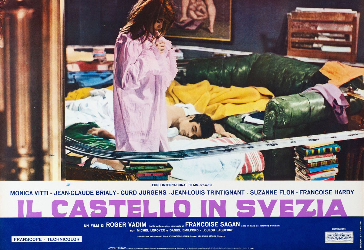 Fotobusta 8 per il film Il castello in Svezia (1963)