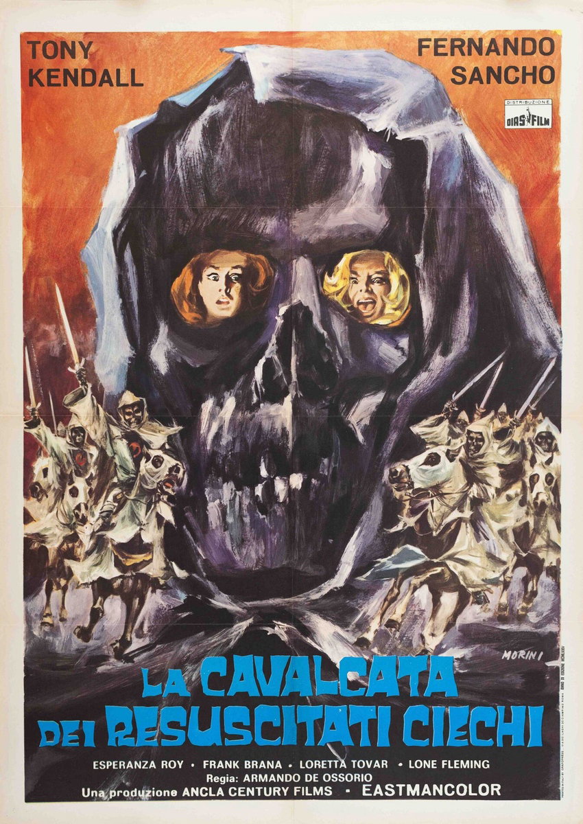 Manifesto 2 per il film La cavalcata dei resuscitati ciechi (1973)