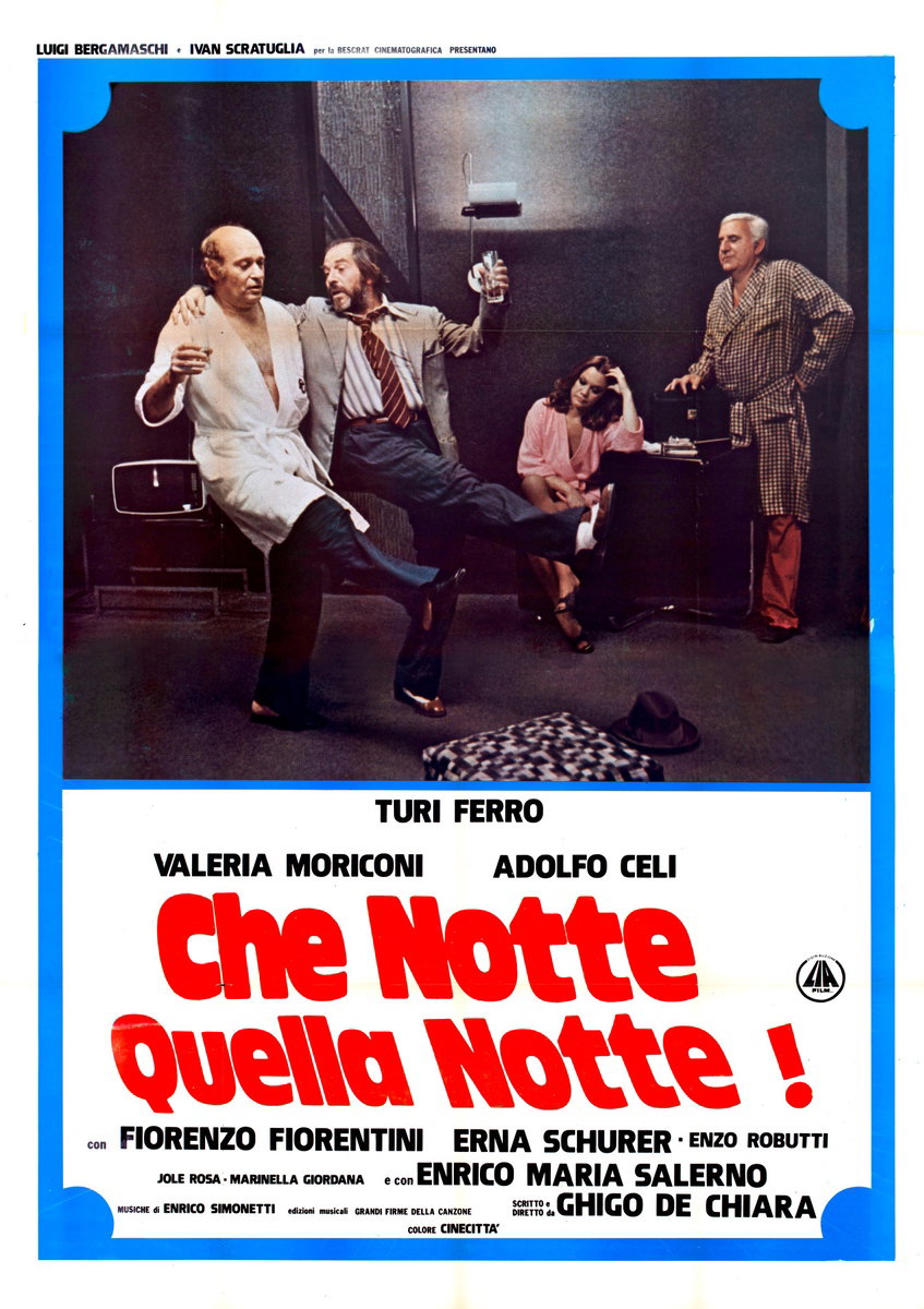 Che notte quella notte! - Manifesto 2