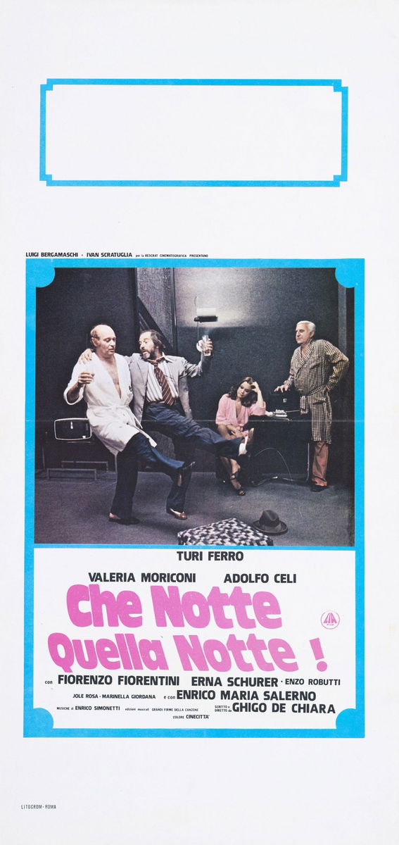 Che notte quella notte! - Lobby Card 1