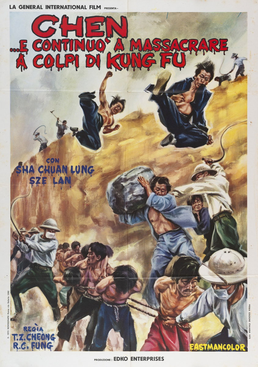 Manifesto 2 per il film Chen... e continuò a massacrare a colpi di kung fu (1972)