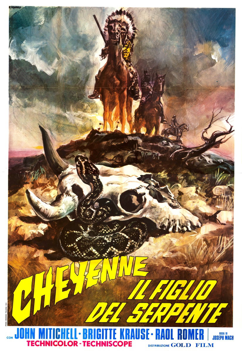 Cheyenne il figlio del serpente - Manifesto 2