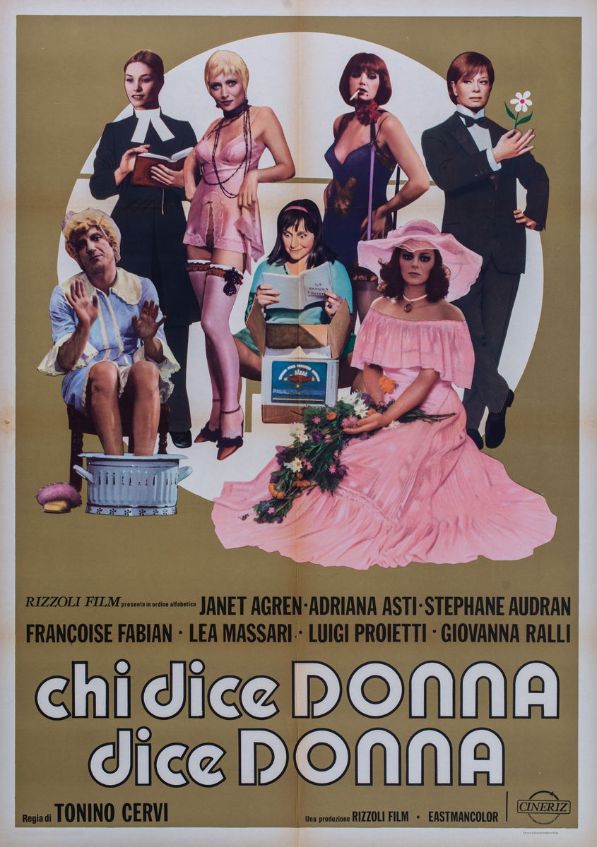 Chi dice donna, dice donna - Manifesto 1