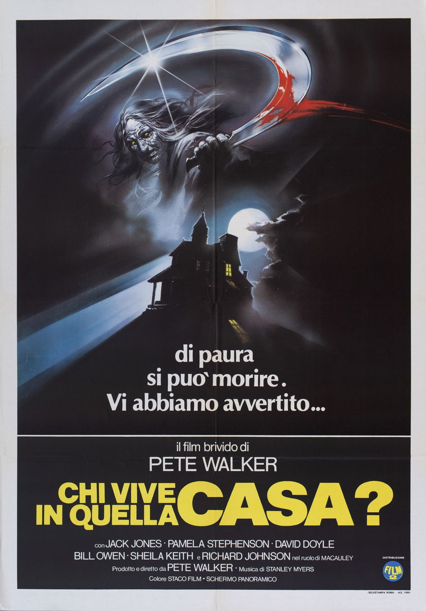 Chi vive in quella casa? - Manifesto 1