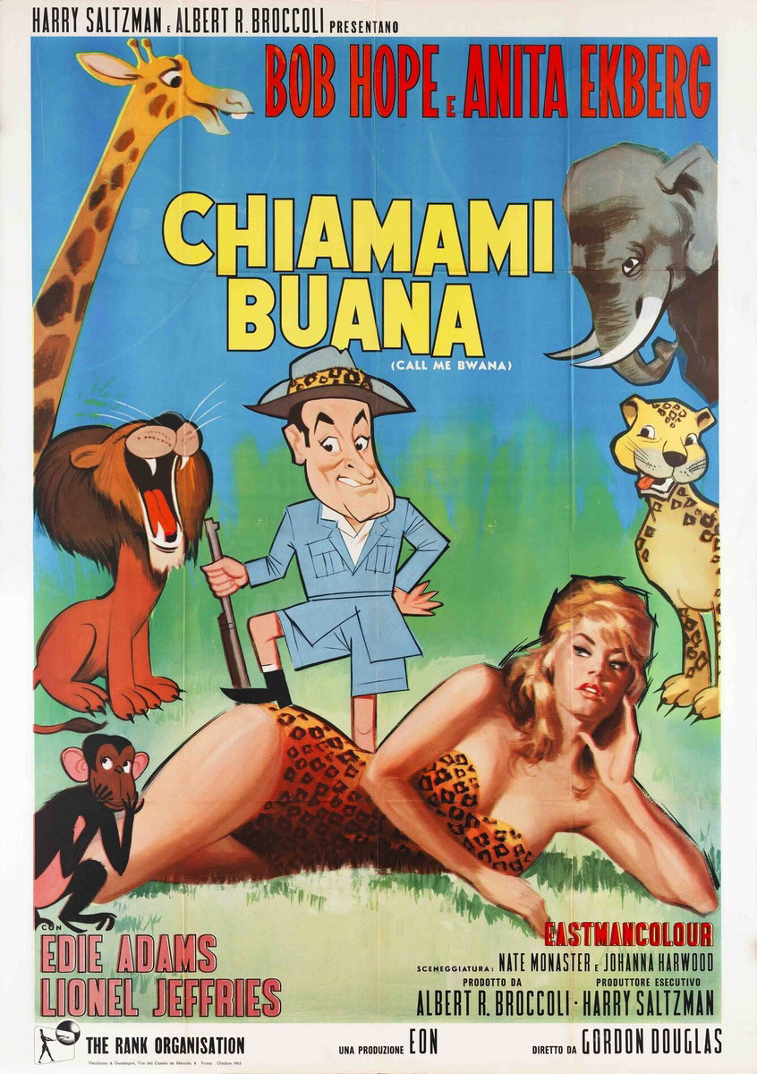 Manifesto 2 per il film Chiamami buana (1963)