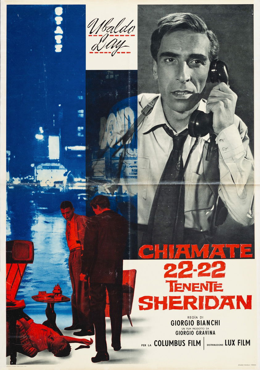 Chiamate 22-22 tenente Sheridan - Manifesto 1