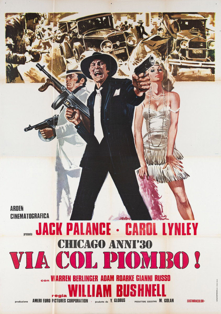 Manifesto 2 per il film Chicago anni '30 via col piombo! (1975)