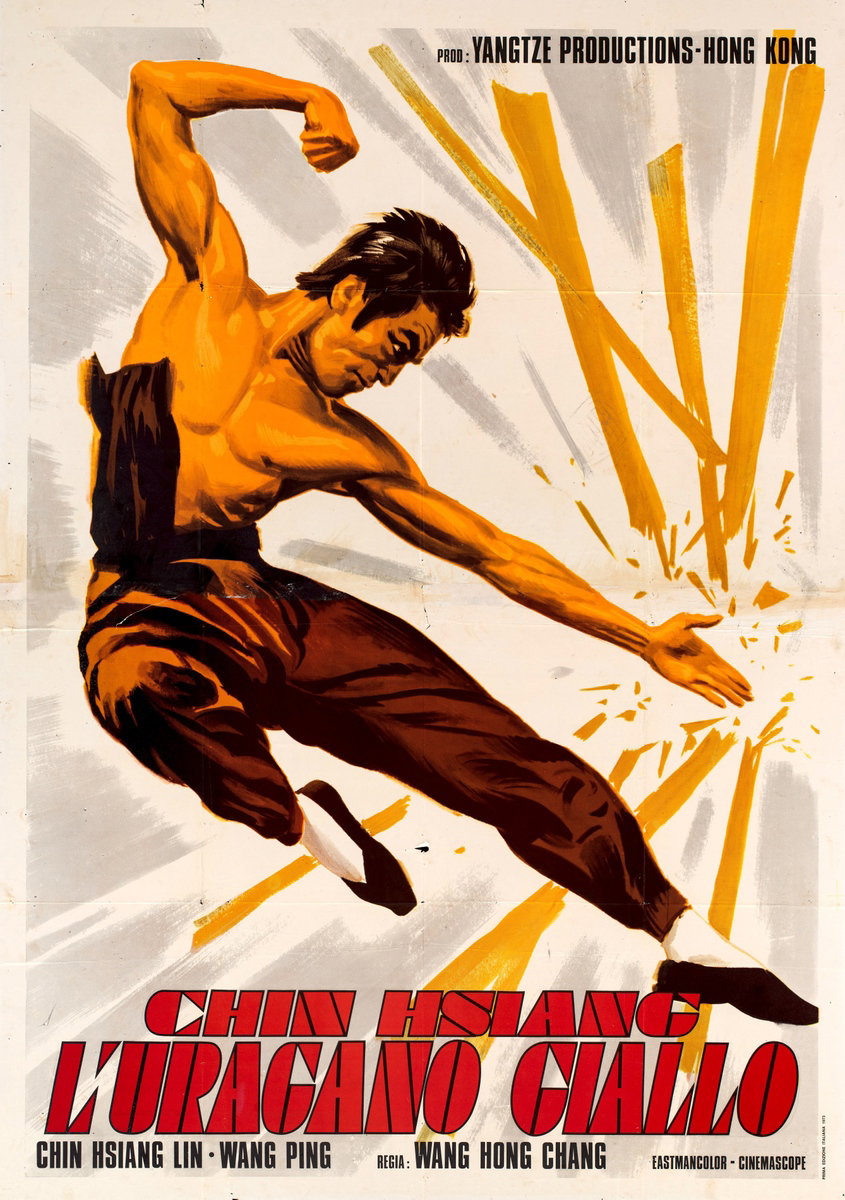Poster 2 for the film Chin Hsiang l'uragano giallo (1976)
