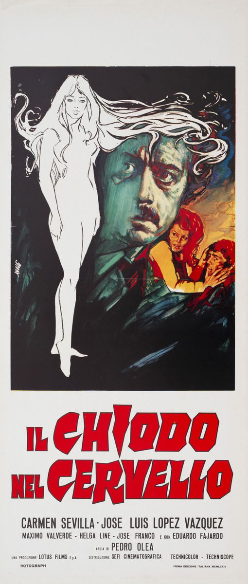 Il chiodo nel cervello - Locandina 1