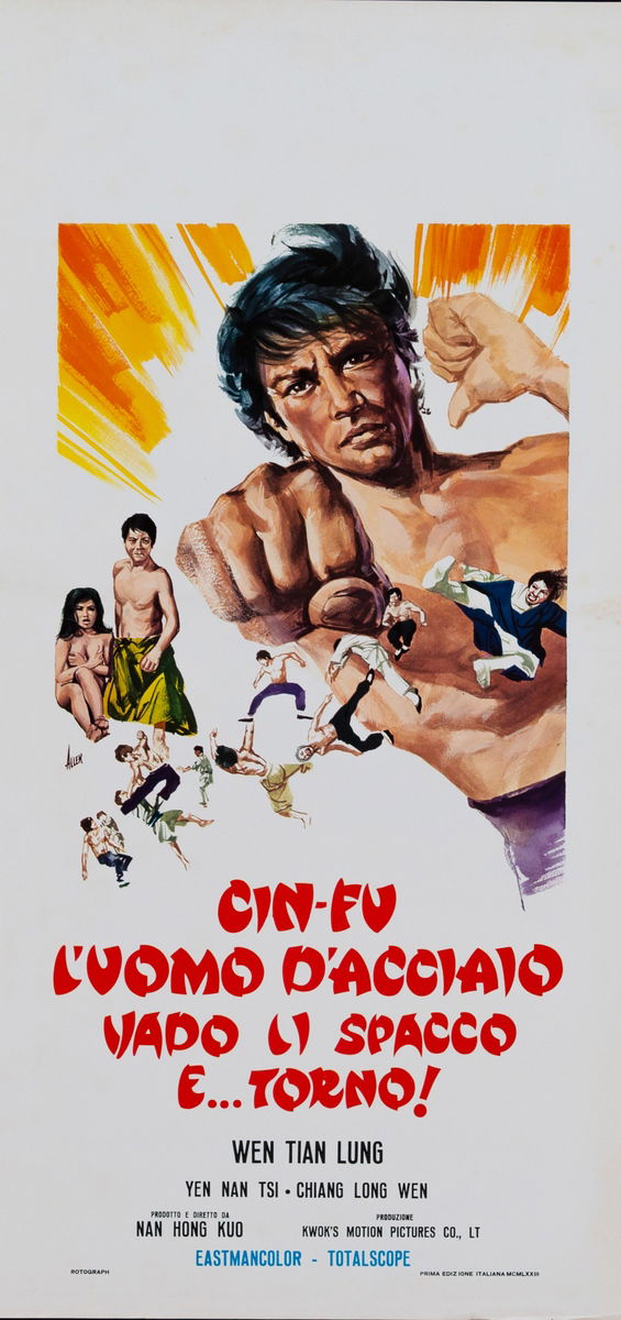 Cin-Fu l'uomo d'acciaio - Vado li spacco e... torno! - Locandina 1