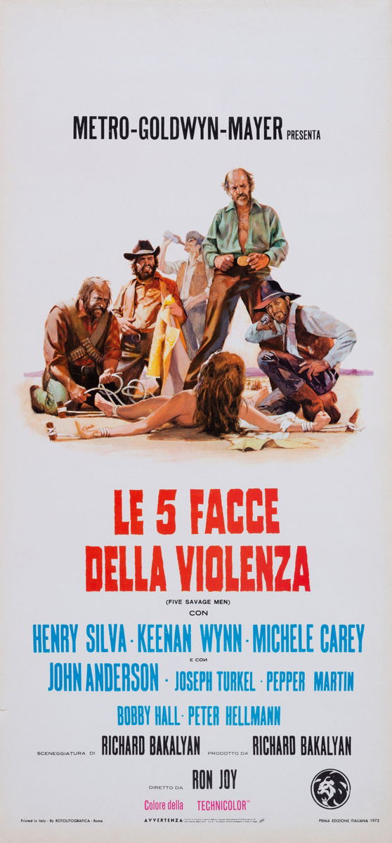 Le 5 facce della violenza - Locandina 1