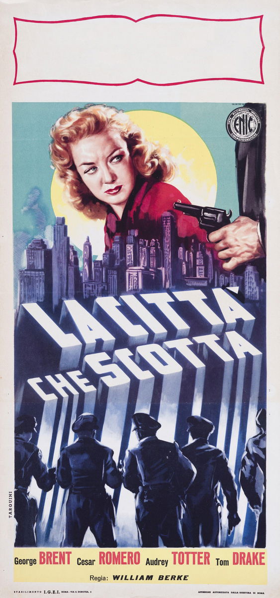 La città che scotta - Locandina 1