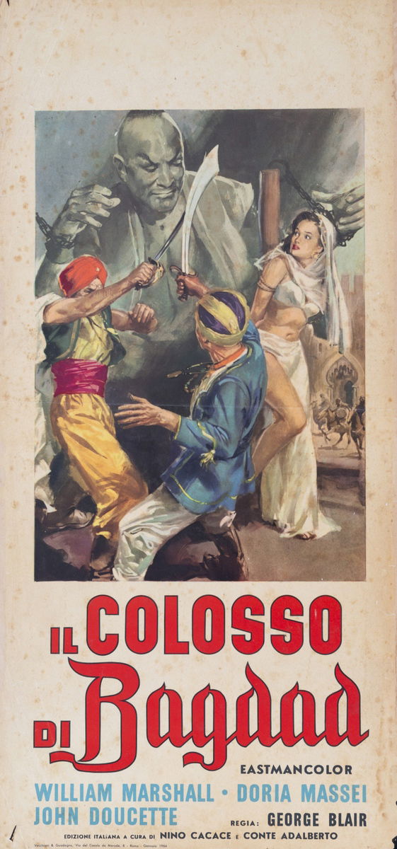 Il colosso di Bagdad - Locandina 1