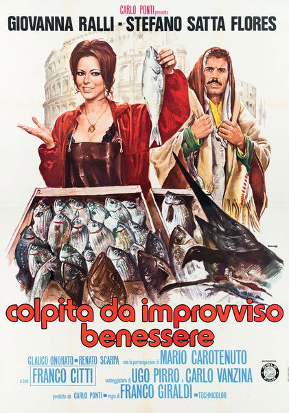 Colpita da improvviso benessere