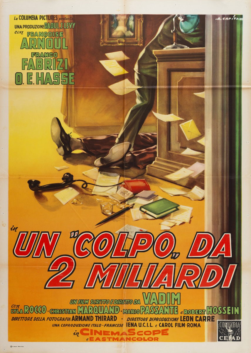 Un colpo da due miliardi - Manifesto 1