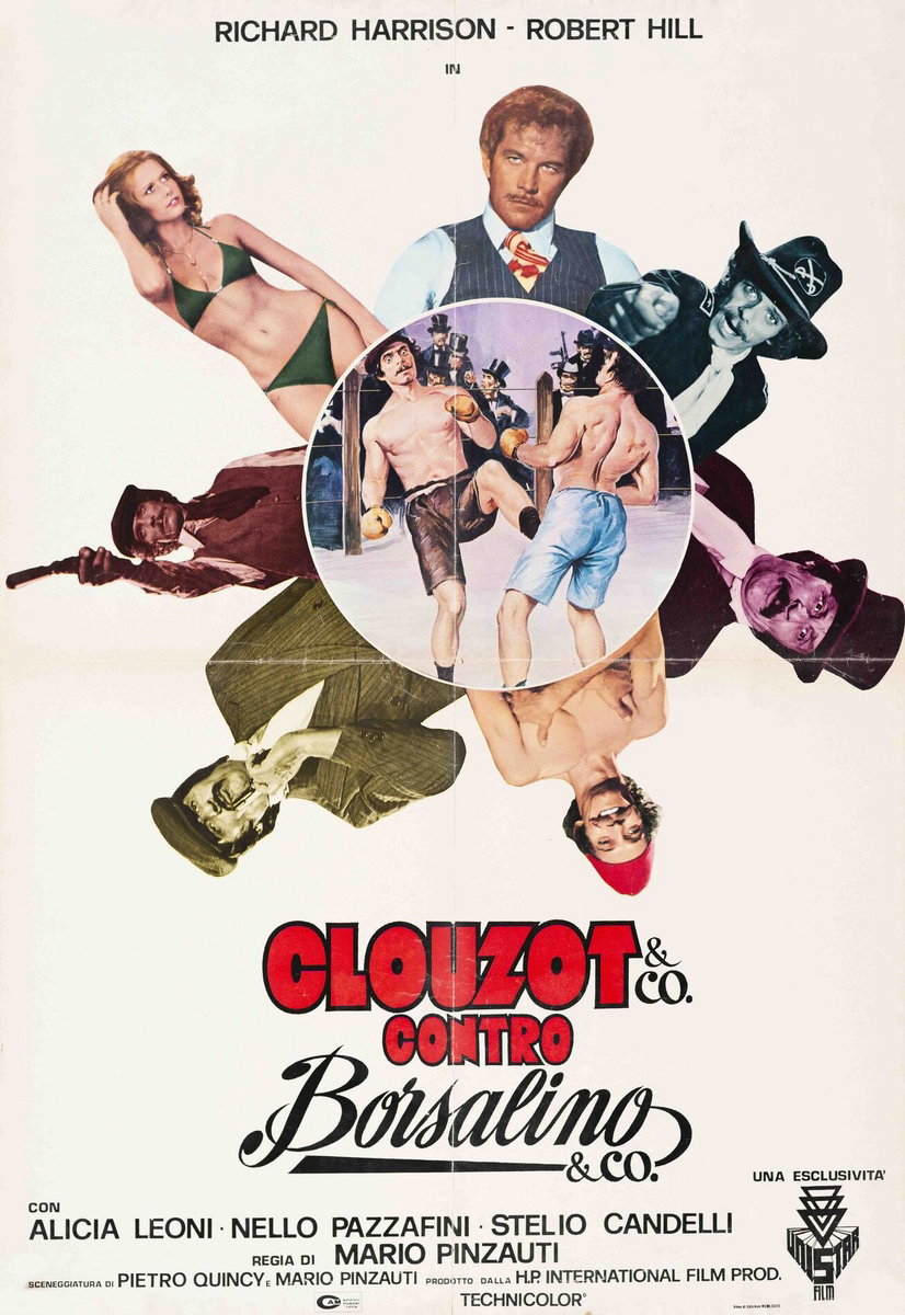 Poster 2 for the film Clouzot & C. contro Borsalino & C. (1977)