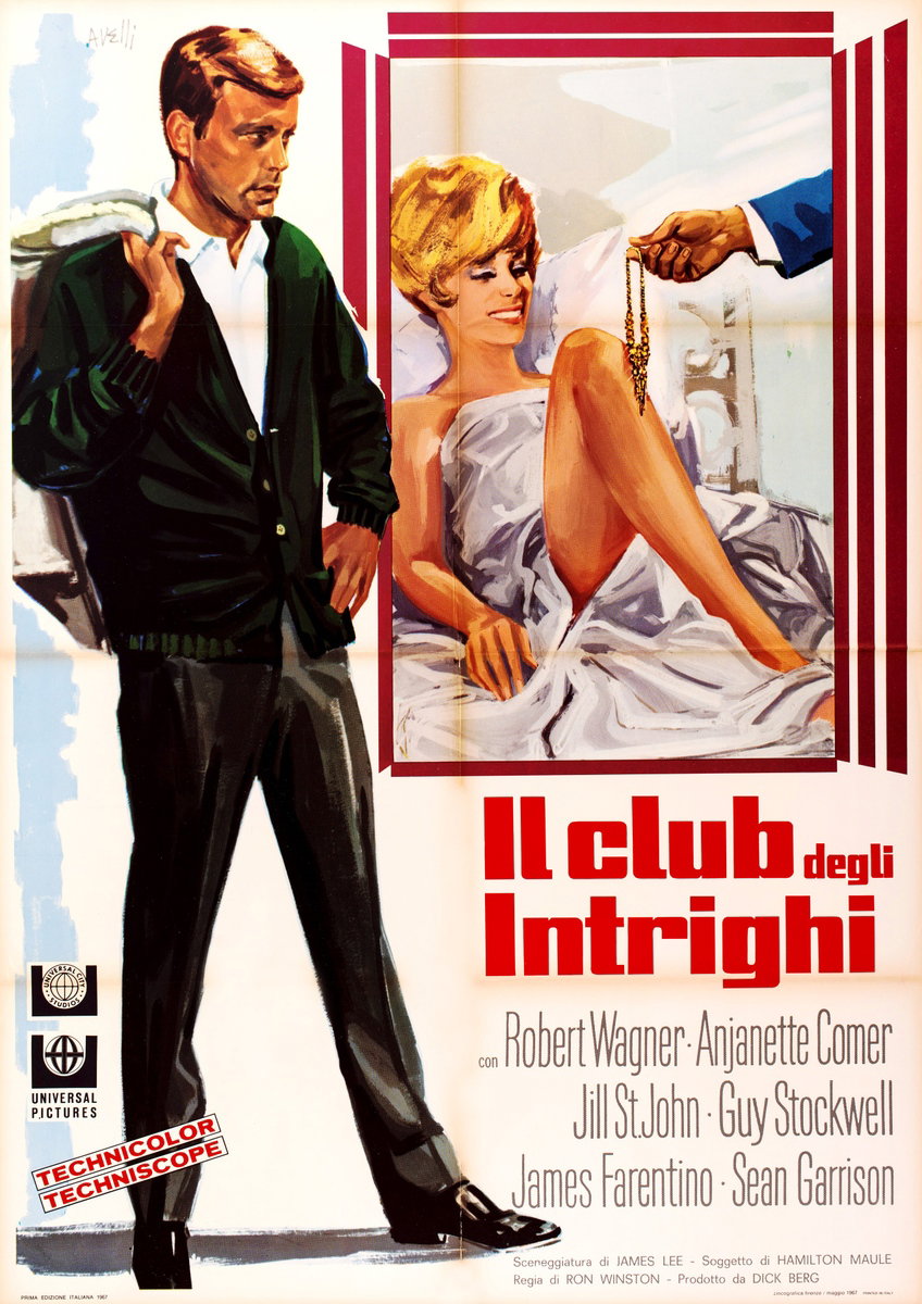 Poster 2 for the film Banning (1967), painted by Agatino Avelli