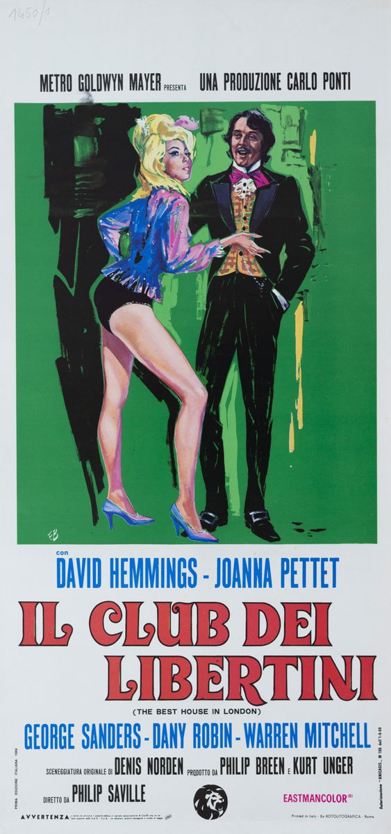 Il club dei libertini - Locandina 1